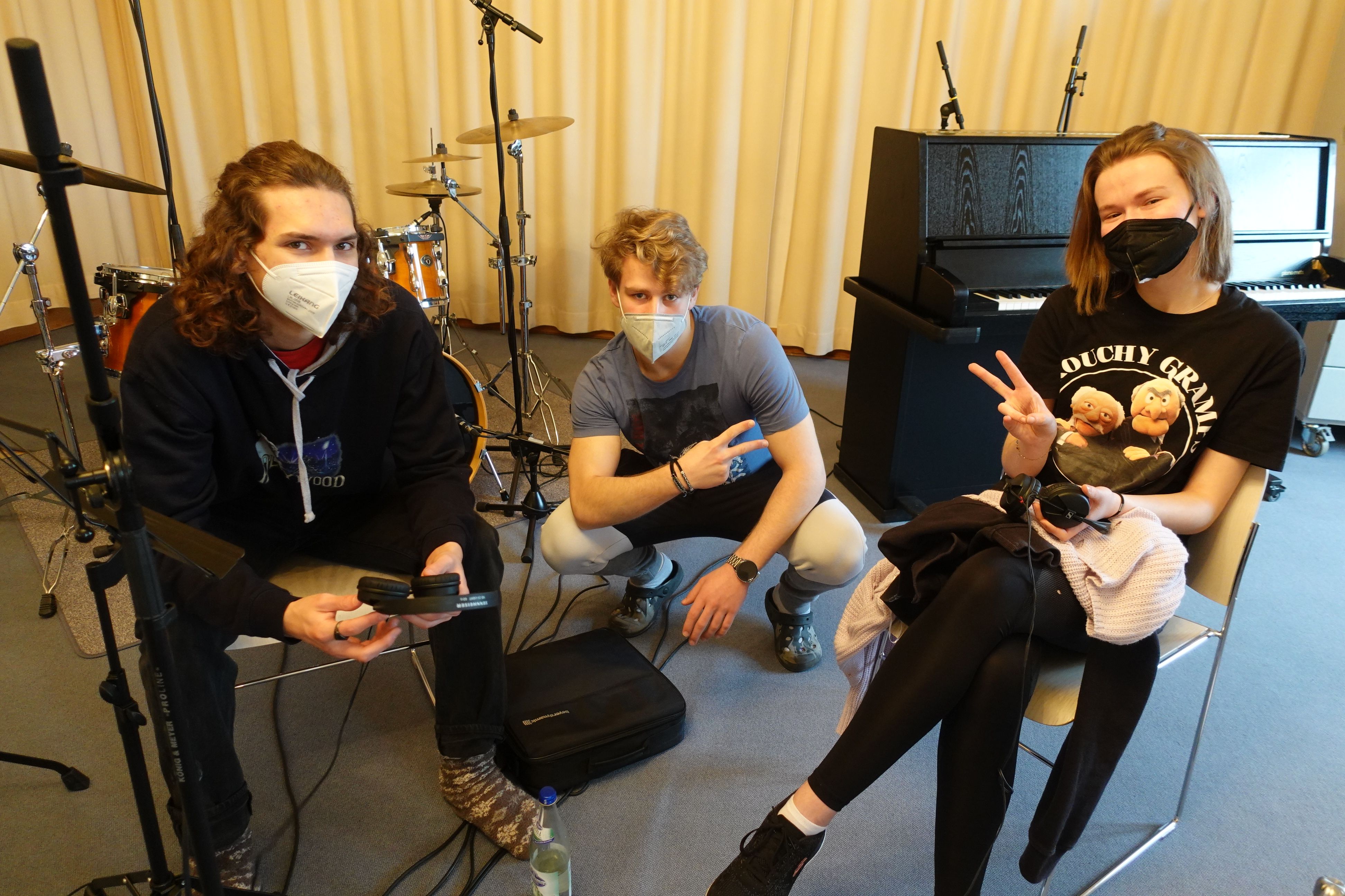 P-Seminar Musik 2022 - Recordingtage in Alteglofsheim