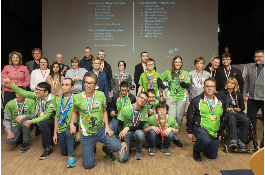Fotografie: Ehrung der erfolgreichen Sportlerinnen und Sportler 2022