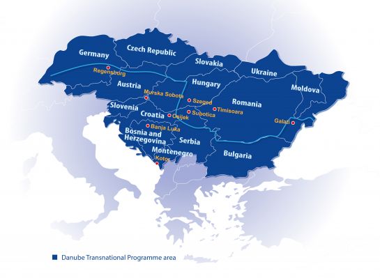  (C) Interreg, Danube Transnational Programme, Grafik: A. Patrzek