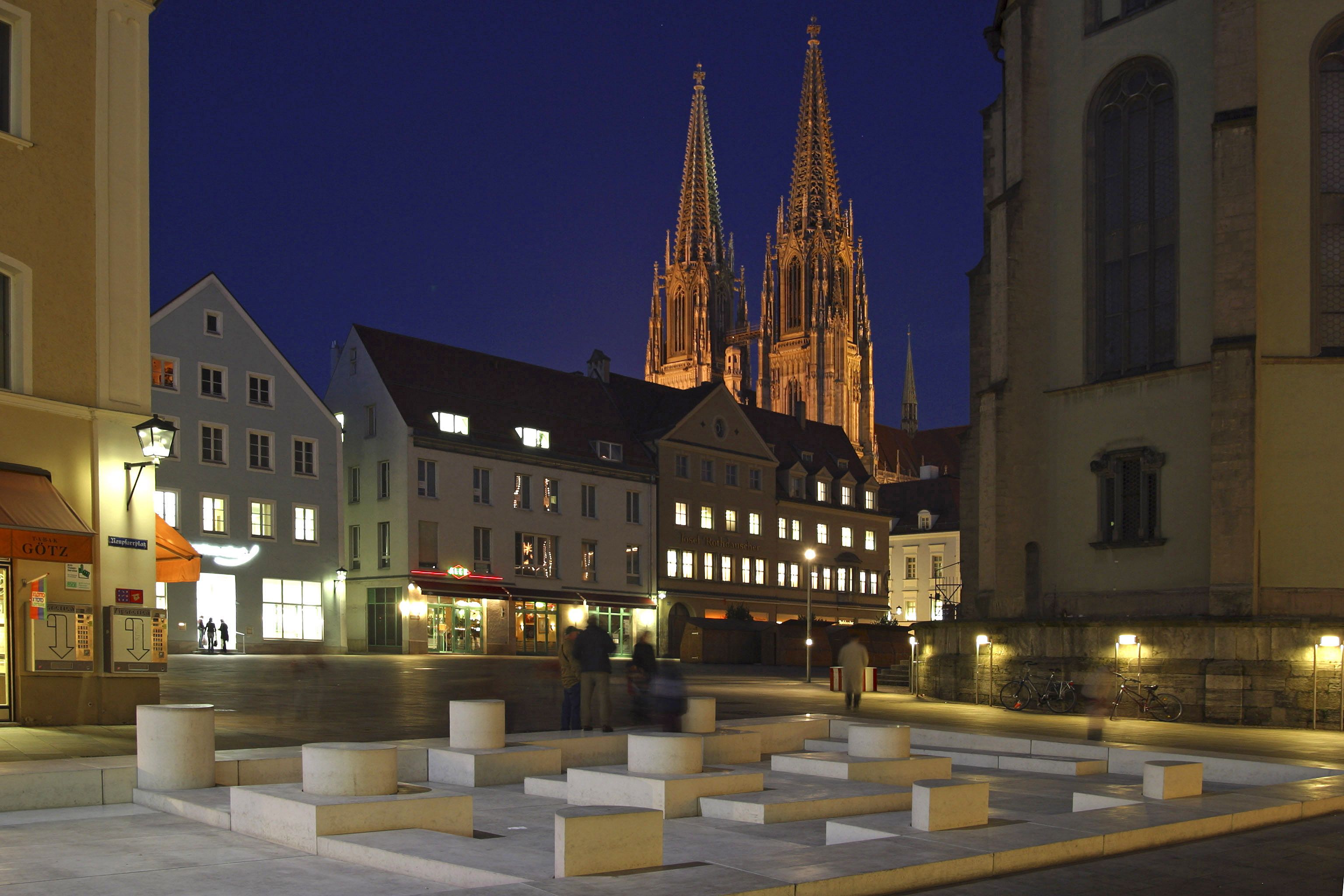 Neupfarrplatz Denkmal "Misrach"5