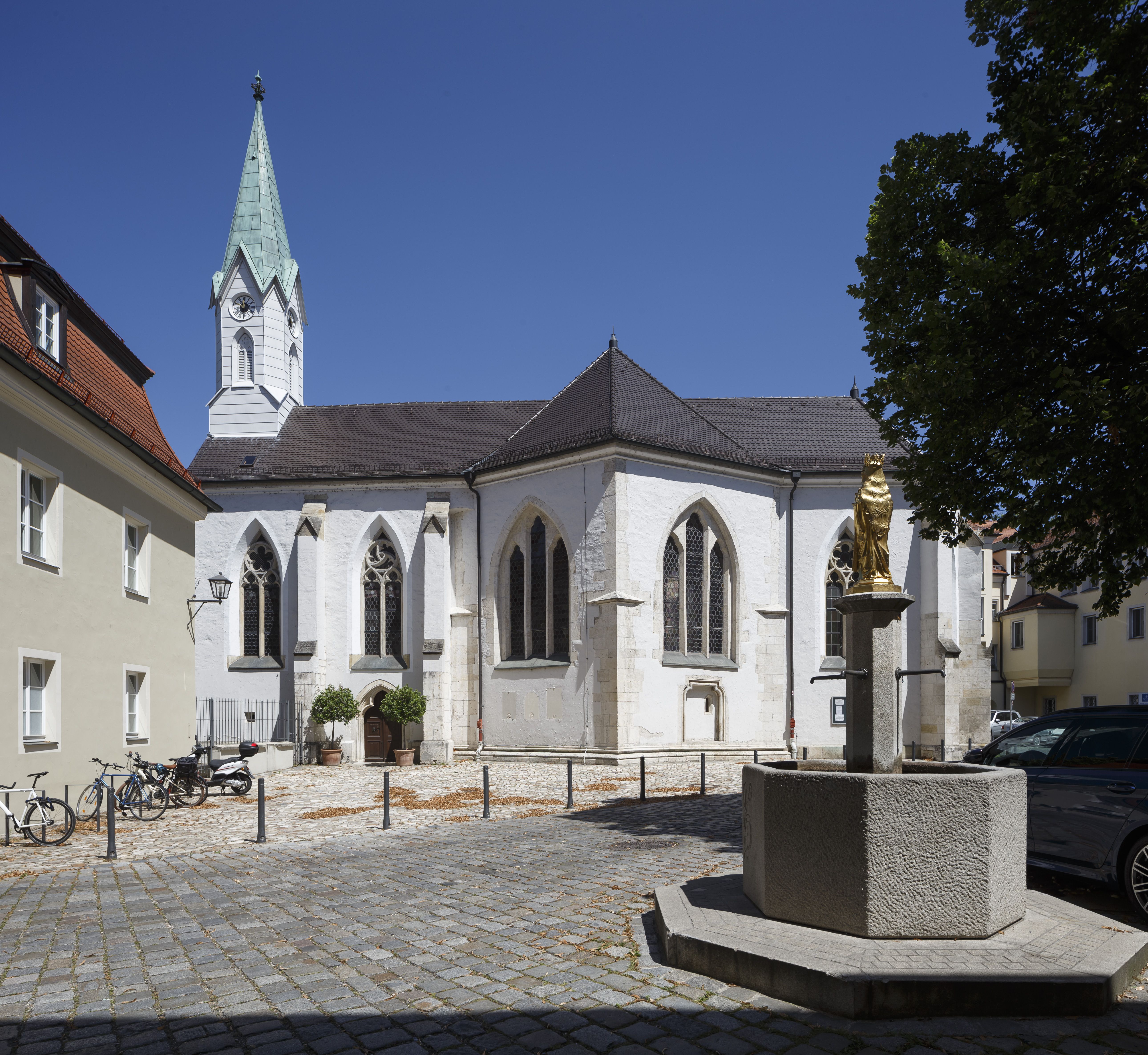 Fotografie: Spitalkirche und Katharinenbrunnen 