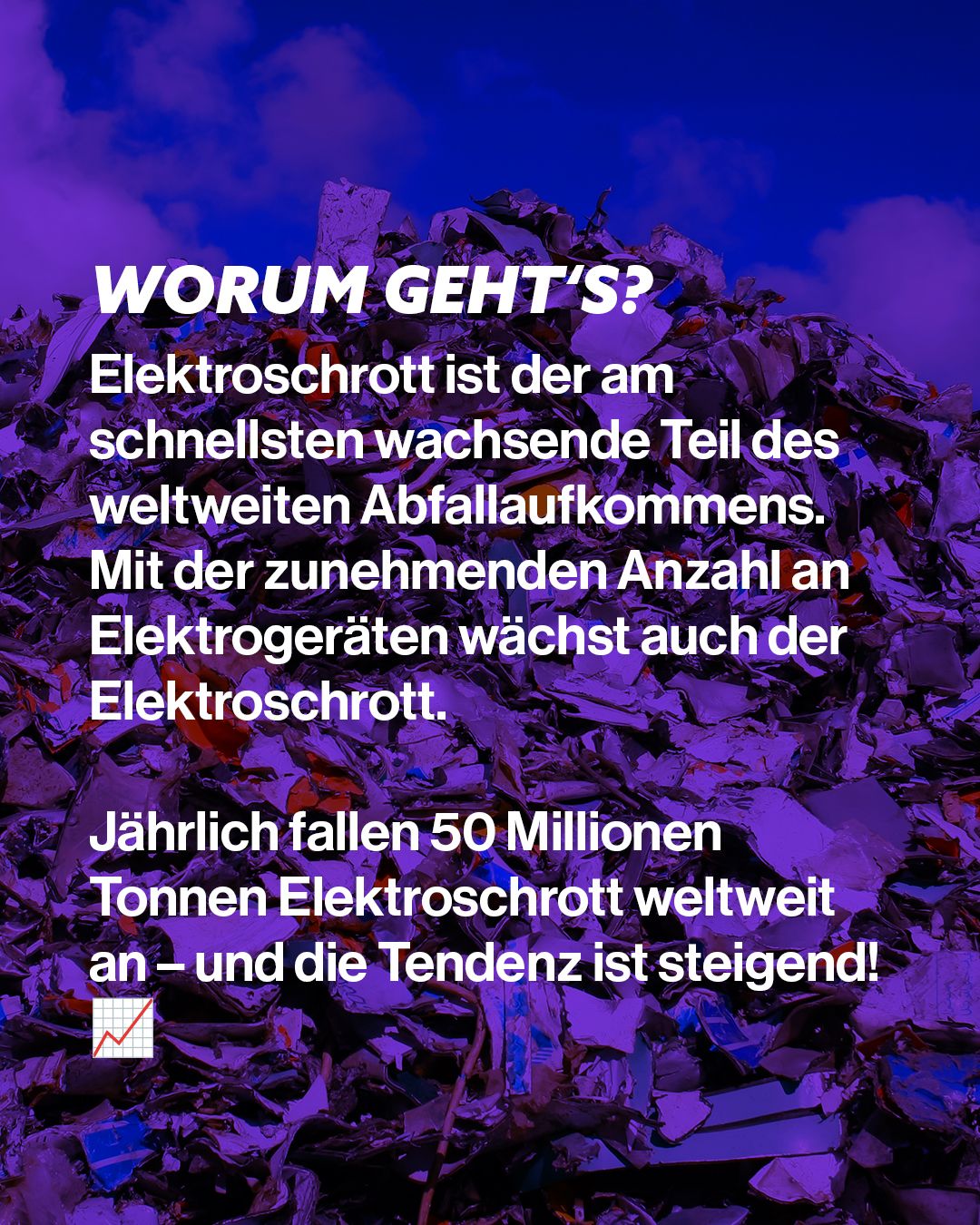Am 10. März 2025, startet die zweiwöchige Aktion „Jedes Kabel zählt! Deutschland sammelt E-Schrott“. 

