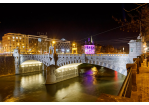 Fotografie - Pilsen bei Nacht (C) Stadt Pilsen