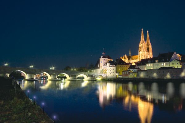 Stadtlichtplan - Simulation Stadtpanorama