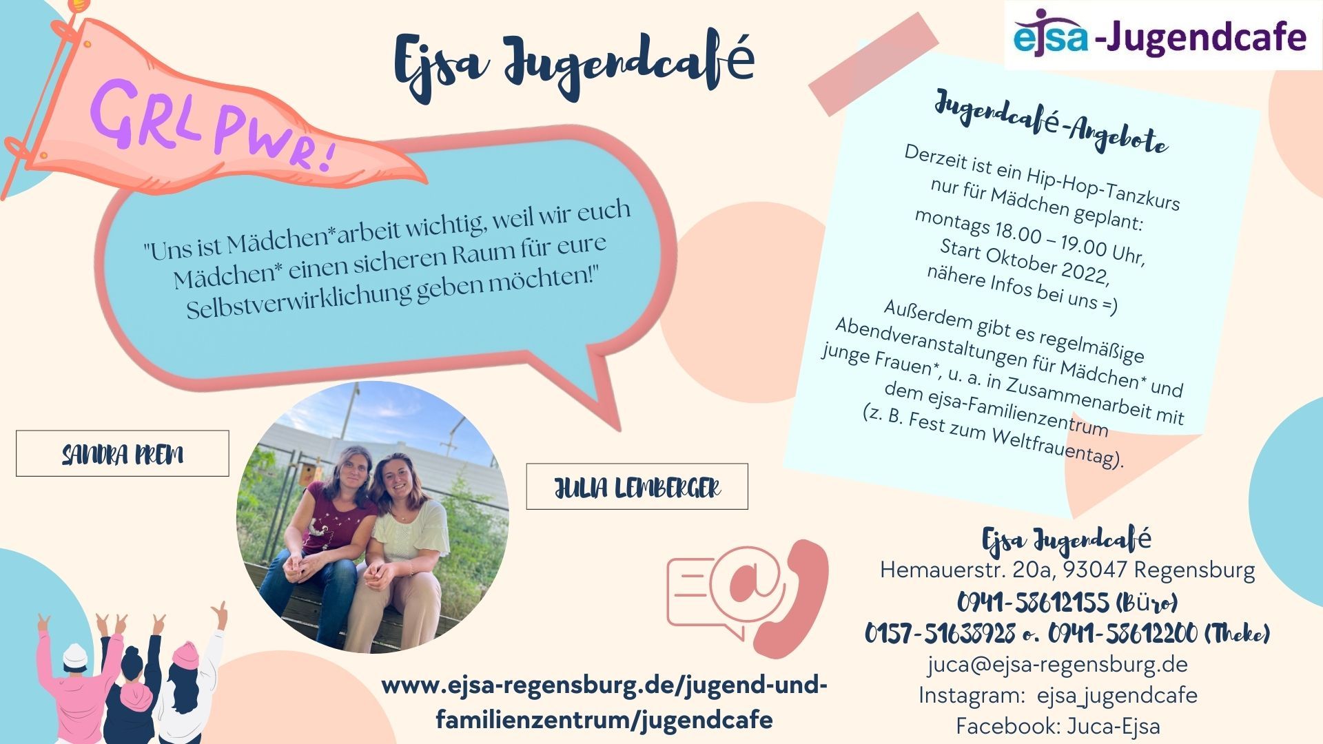 Das Jugendcafe Team der EJSA stellt sich vor 