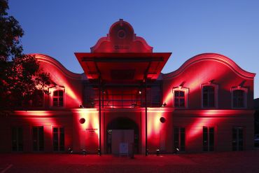 Das Velodrom bei der „Night of Light“