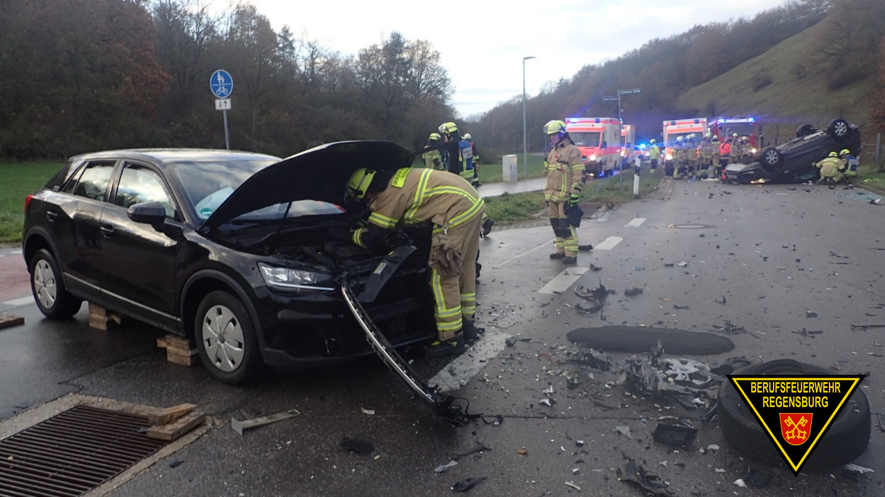 24.11.2022 Verkehrsunfall Grünthaler Straße
