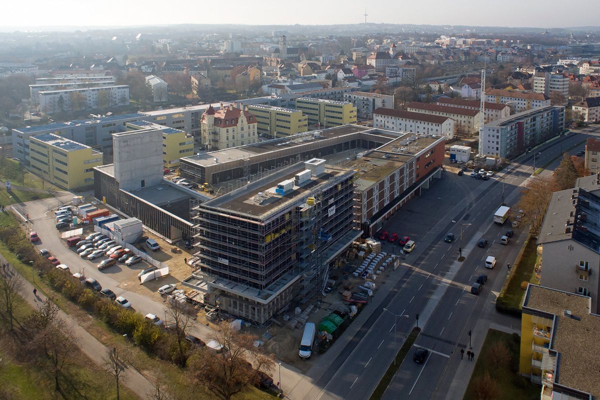 Hauptfeuerwache Baustelle Herbst 2018