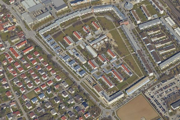 Luftbild Burgweinting - Bauplangebiet Burgweinting Mitte