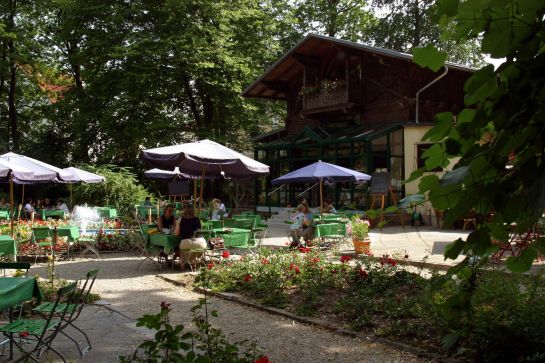 Das heutige Rosarium im Dörnbergpark 