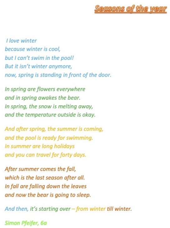 KKB 15. März Poem Simon