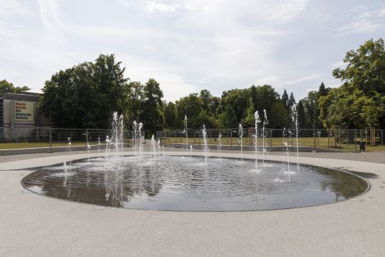 Fotografie: Neuer Brunnen im Stadtpark