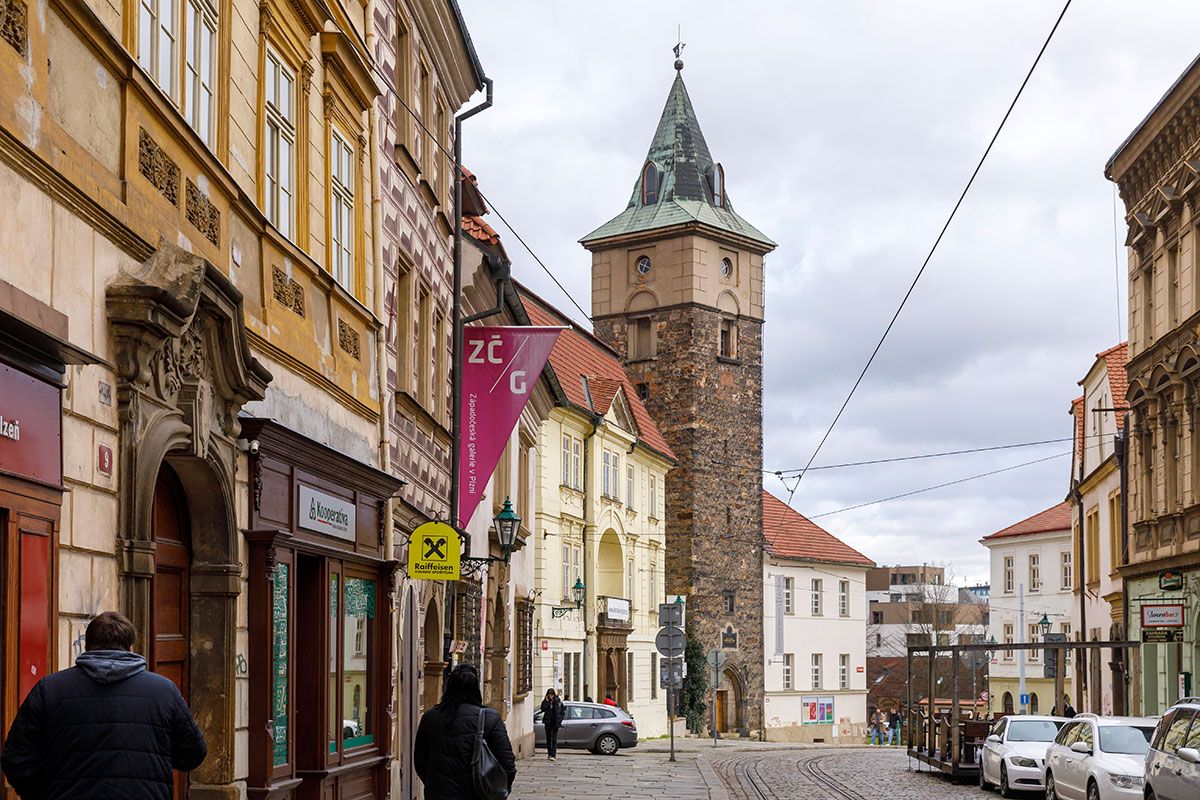 Fotografie - Stadtansicht Pilsen