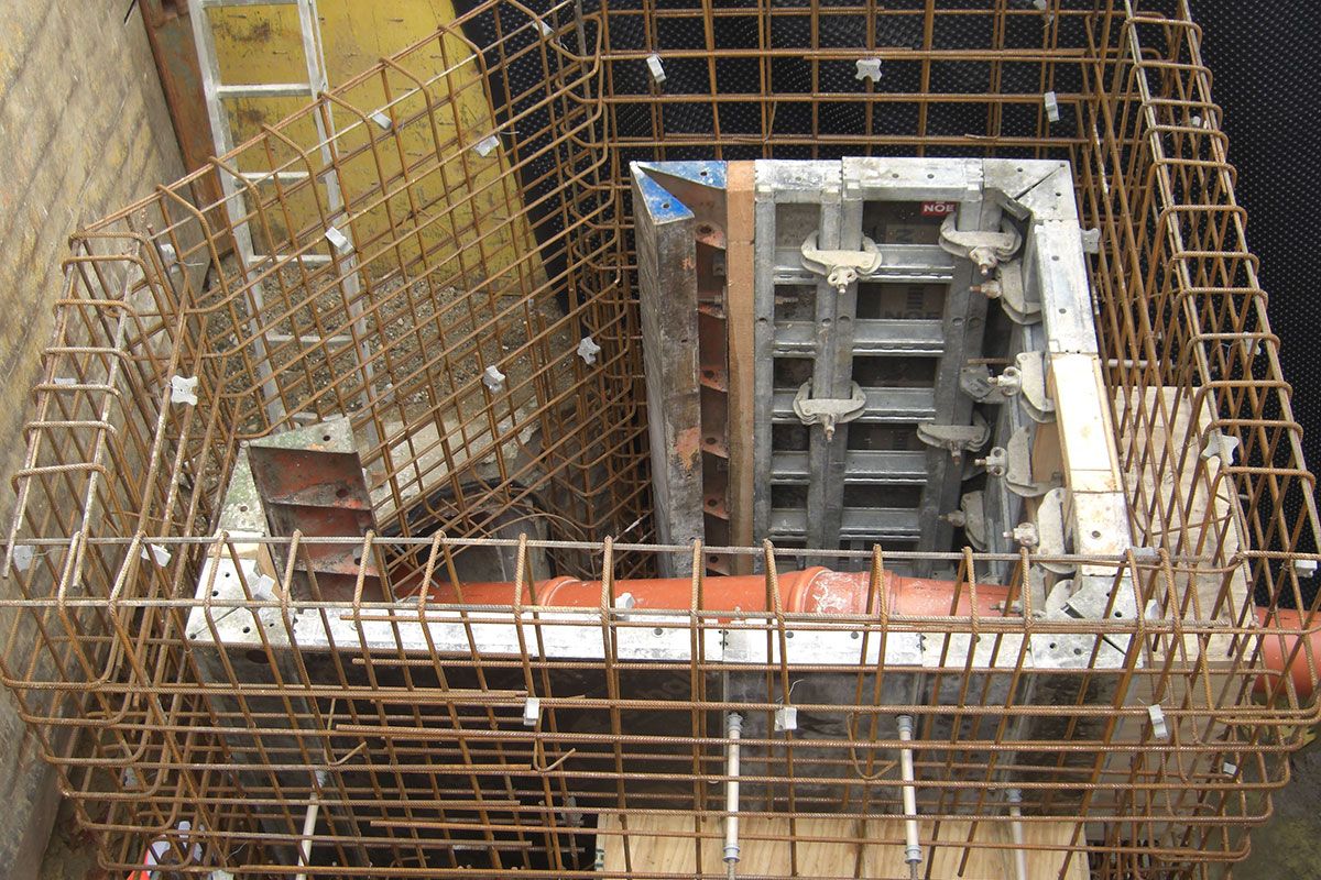 Baustelle - Kanalneubau