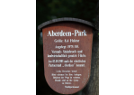 Fotografie - Info-Tafel zum Aberdeen-Park