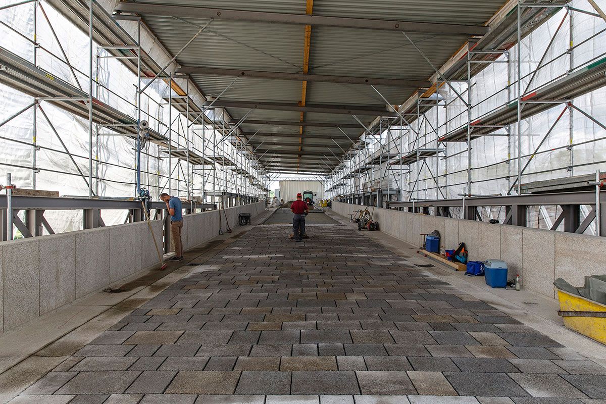 Steinerne Brücke - Impressionen - Baustelle 2016 - 2
