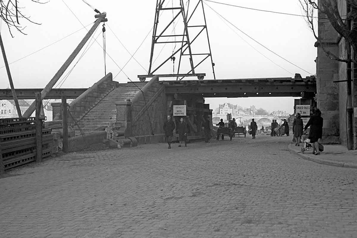 Rückblick - Eiserner Steg 1948 - 1