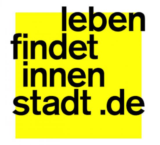 Logo - leben findet innen stadt .de