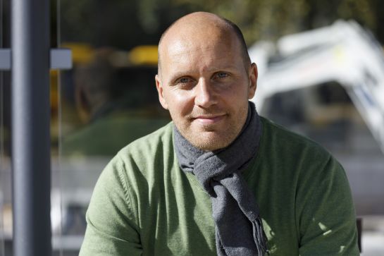 Fotografie: Aaron Tonndorf in Großaufnahme © Bilddokumentation Stadt Regensburg
