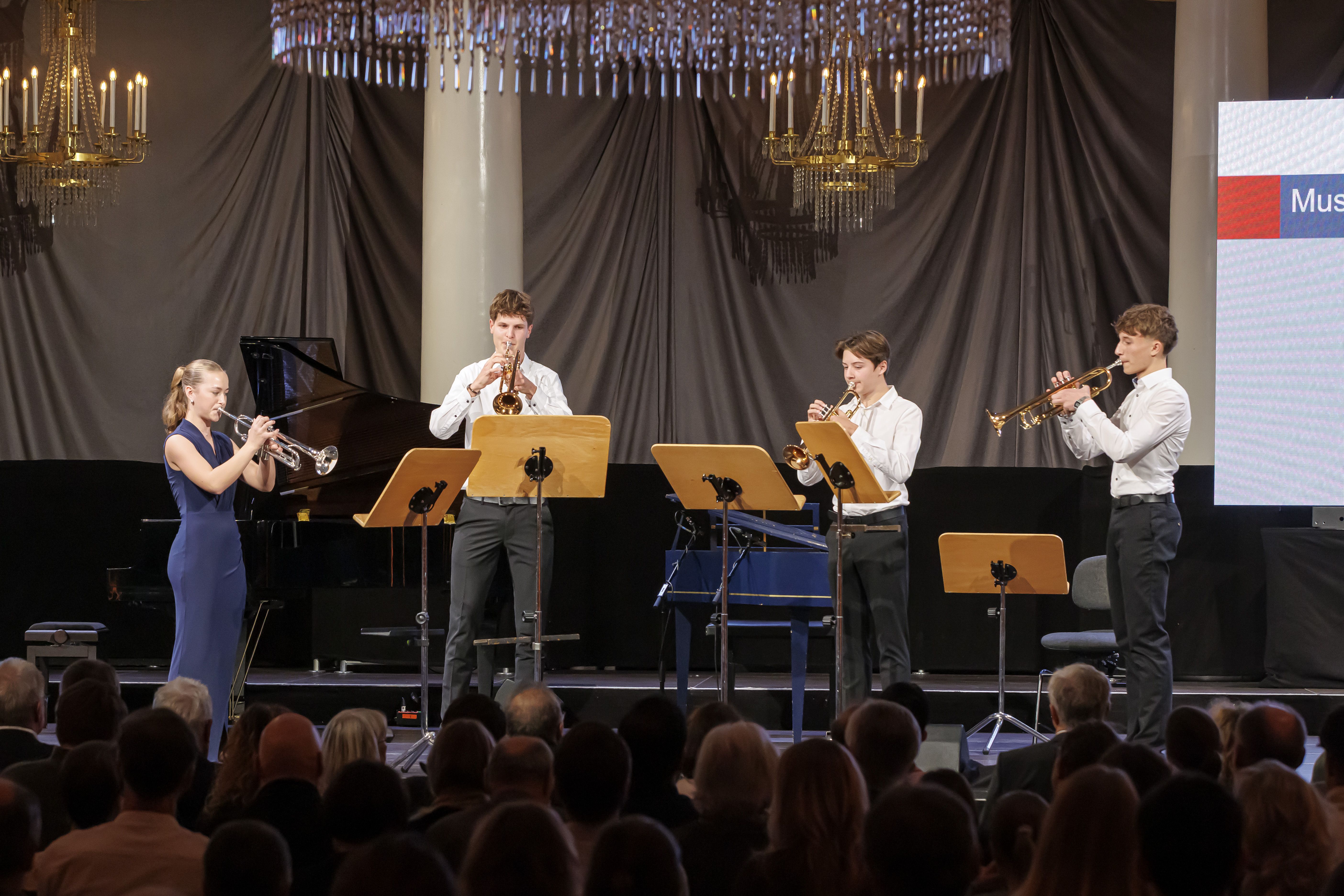 Musikpreisverleihung 2025 - Trompetenquartett