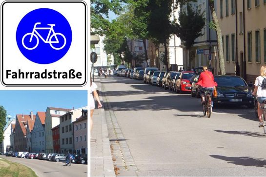 Fahrradstraßen (C) Stadt Regensburg