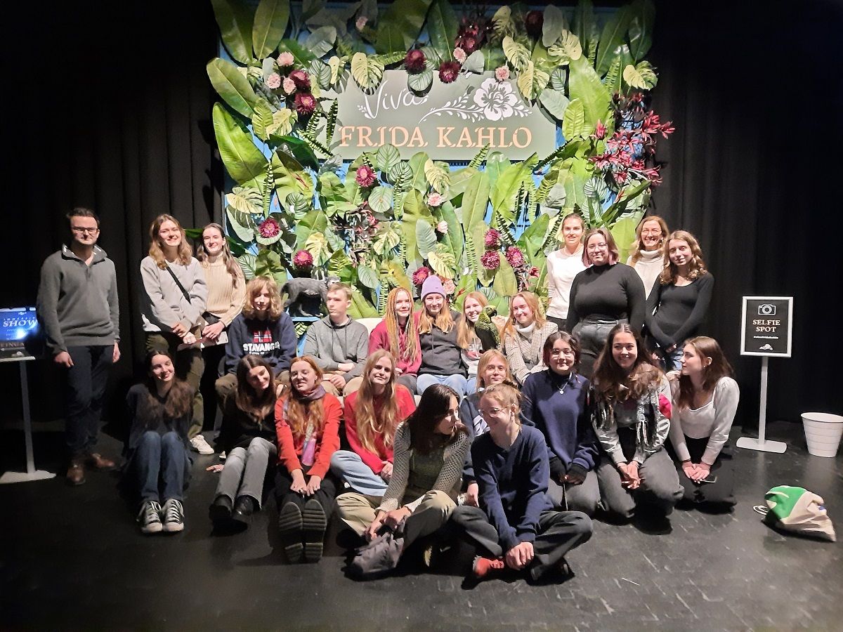 Ausstellung Frida Kahlo Gruppenbild
