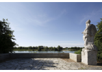 Fotografie - Nikolausstatue am Donauufer in Winzer