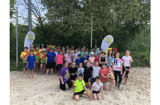 Beach-Turnier im Rahmen der Class of 22 