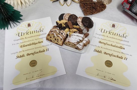 Lebkuchen- und Stollenprämierung Dezember 2024