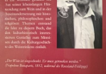 "Bis zum letzten Schluck" - Rückseite © A. Ehl
