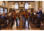 Fotografie: Die IMLS Chamuka Band tritt am 12. Mai bei der Tagung des Verbandes deutscher Musikschulen im Regensburger Reichssaal auf. 