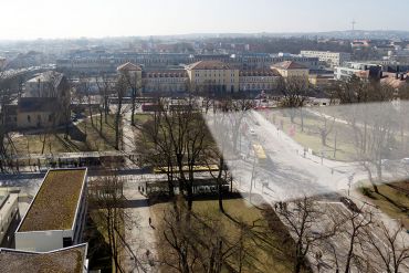 Bahnhofsumfeld - Sondage jüdischer Friedhof (C) Bilddokumentation Stadt Regensburg Bahnhofsumfeld - jüdischer Friedhof
