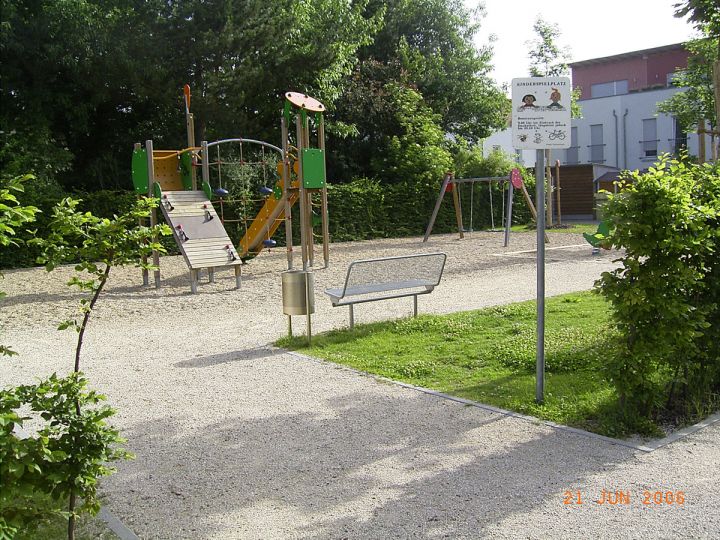 Spielplätze in Regensburg - Hedwigstrasse 01 © Stadt Regensburg