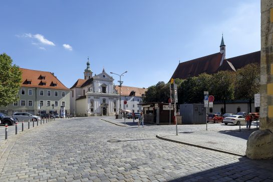 Fotografie: Blick auf den Alten Kornmarkt