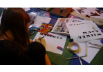 kreativ bei der Stencil-technik  (C) Juz Königswiesen 