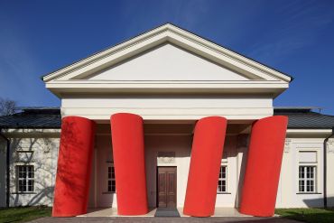 Fotografie: Eingang der Ostdeutschen Galerie