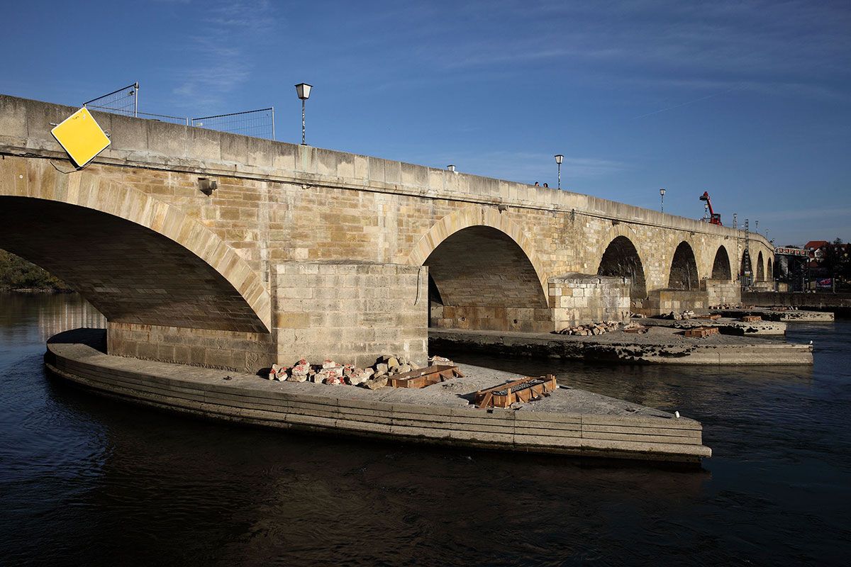 Steinerne Brücke - Impressionen - Erster Bauabschnitt 2