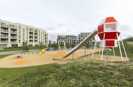 Fotografie: Spielplatz im Dörnberg-Quartier