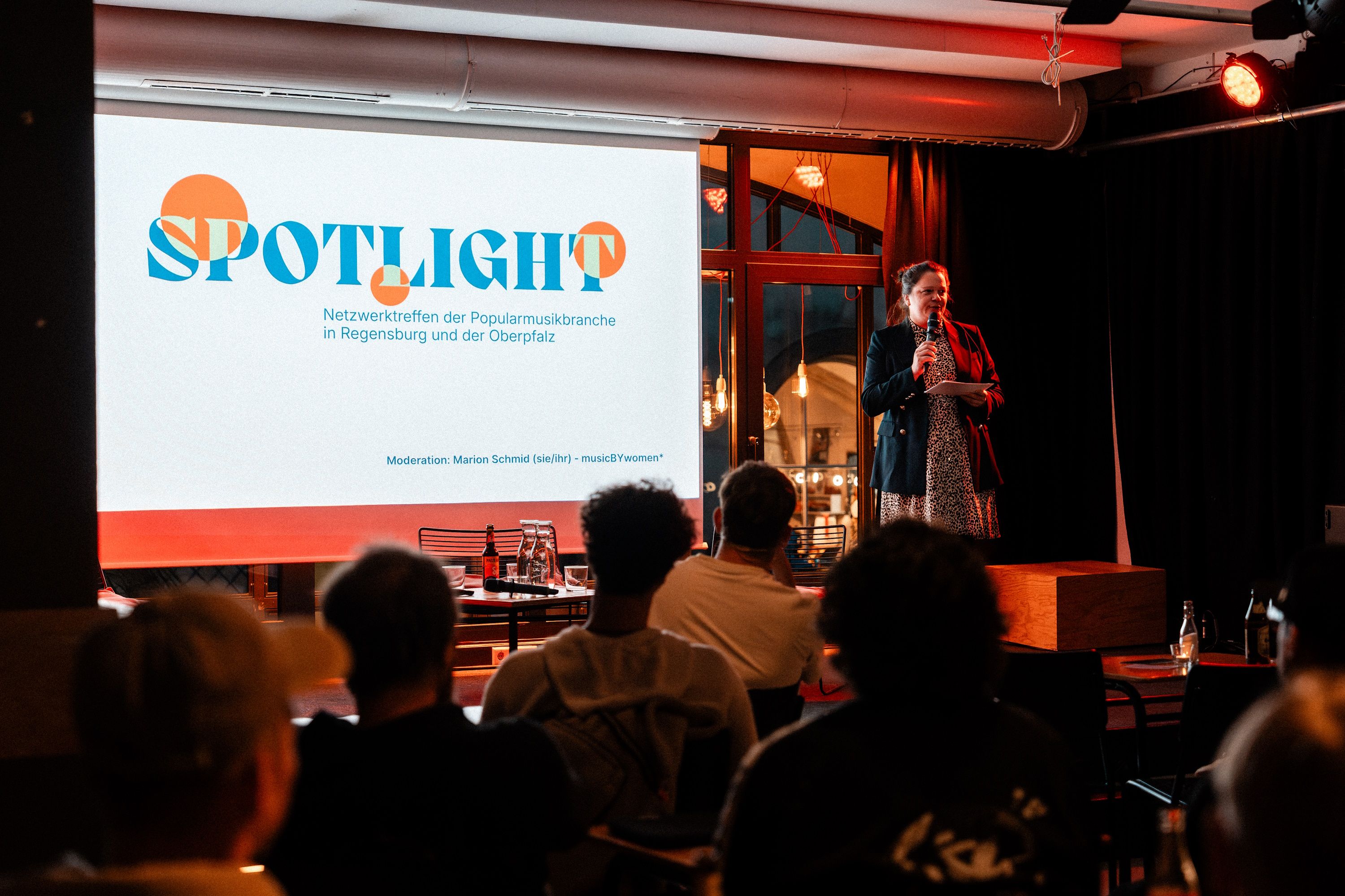 Fotografie – Blick in eine Spotlight-Veranstaltung