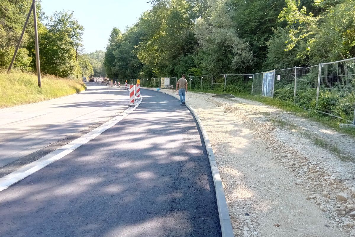 Grünthaler Straße - Baustelle bis zur Vorderen Keilbergstraße