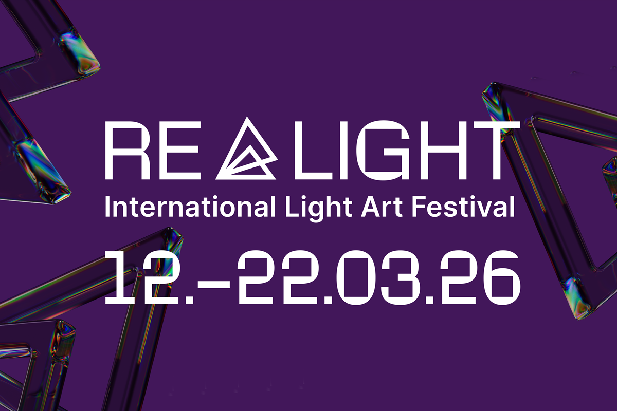 Grafik – Sujet des internationalen Lichtkunstfestivals Relight