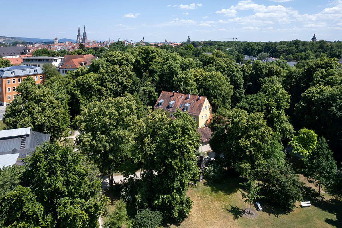 Fotografie - Luftaufnahme - Blick Richtung Altstadt