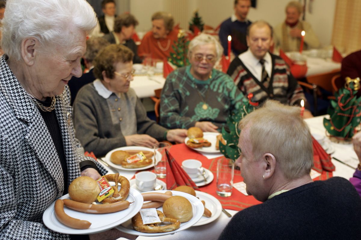 Fotografie: Weihnachtsfeier im Elisabethinum (2004) 