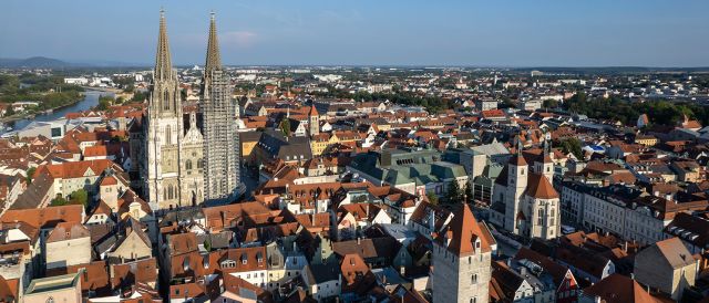 Fotografie - Dächerblick