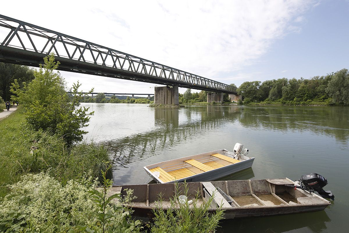 Fotografie - Sinzinger Eisenbahnbrücke