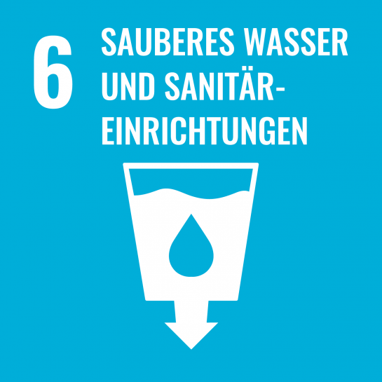 Nachhaltigkeit - Ziel 6 - Sauberes Wasser und Sanitärversorgung 