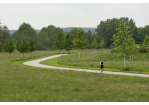 Fotografie - Jogger im Aubachpark