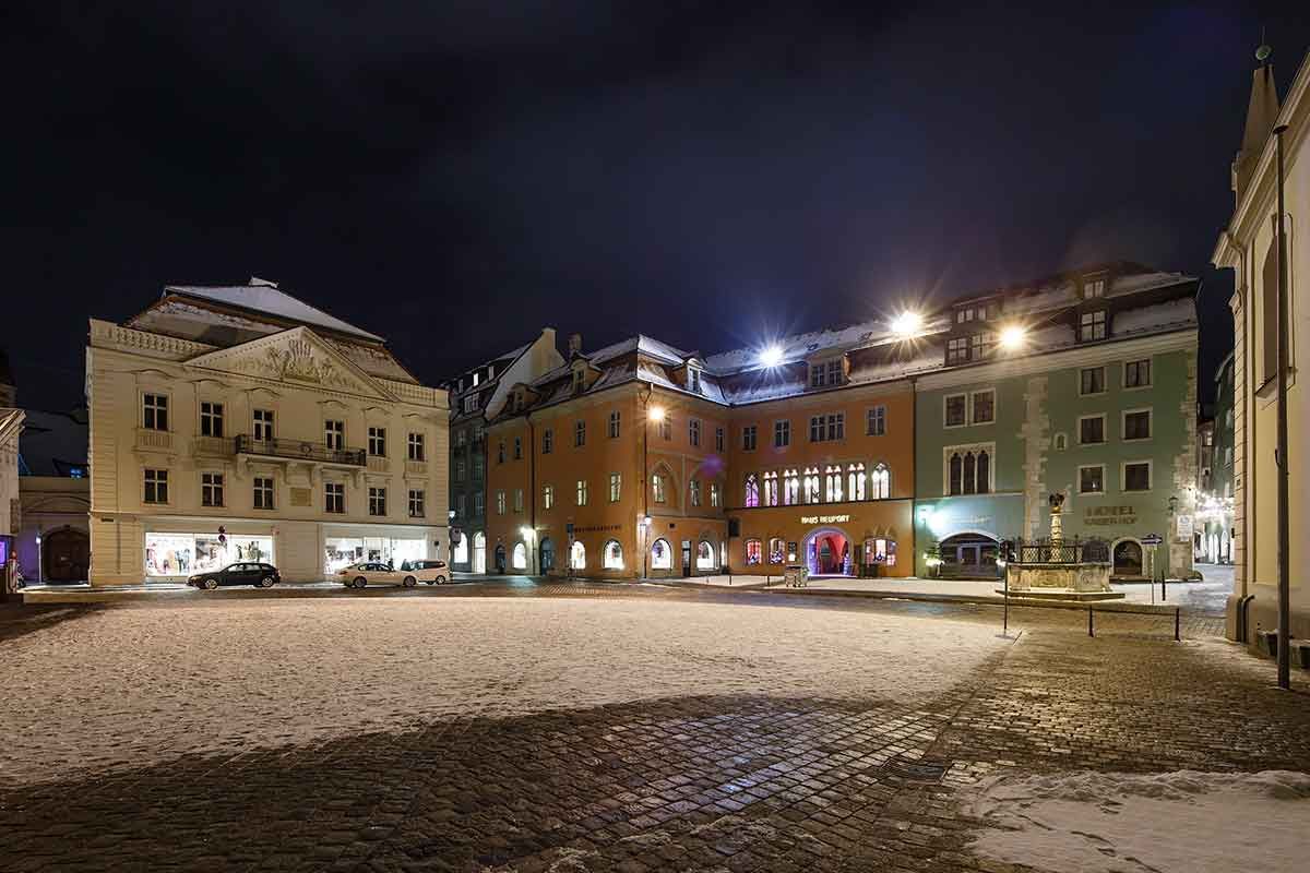 Gebäudeanstrahlung - Domplatz Strahler