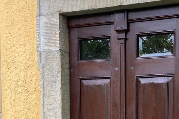 Fotografie - Eingang zum Haus