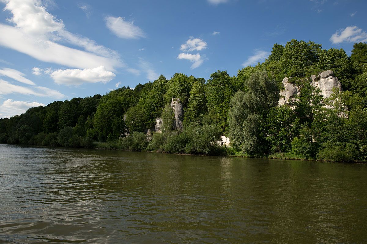 Naturschutz - Donau bei Regensburg